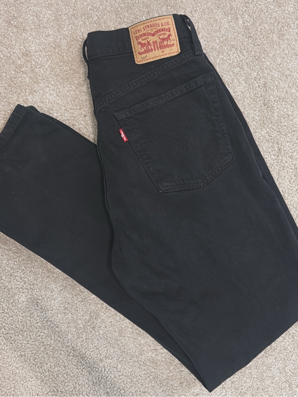 Levi's Women's 501s Straight Leg Jeans in Black